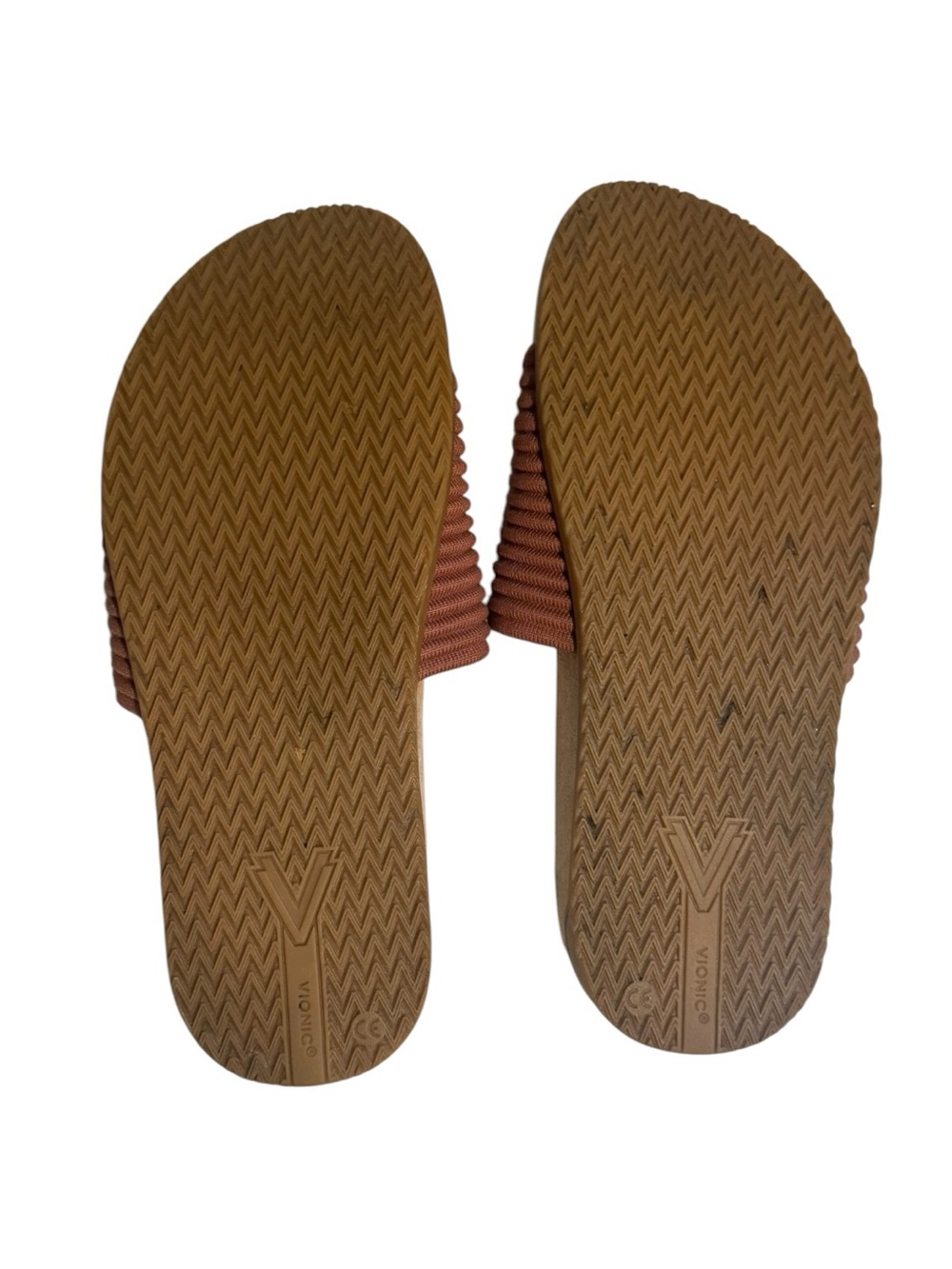 Vionic Evie Knit Women's Comfortable Supportive Slide Sandal Casual Size 10 Wide - Picture 6 of 7